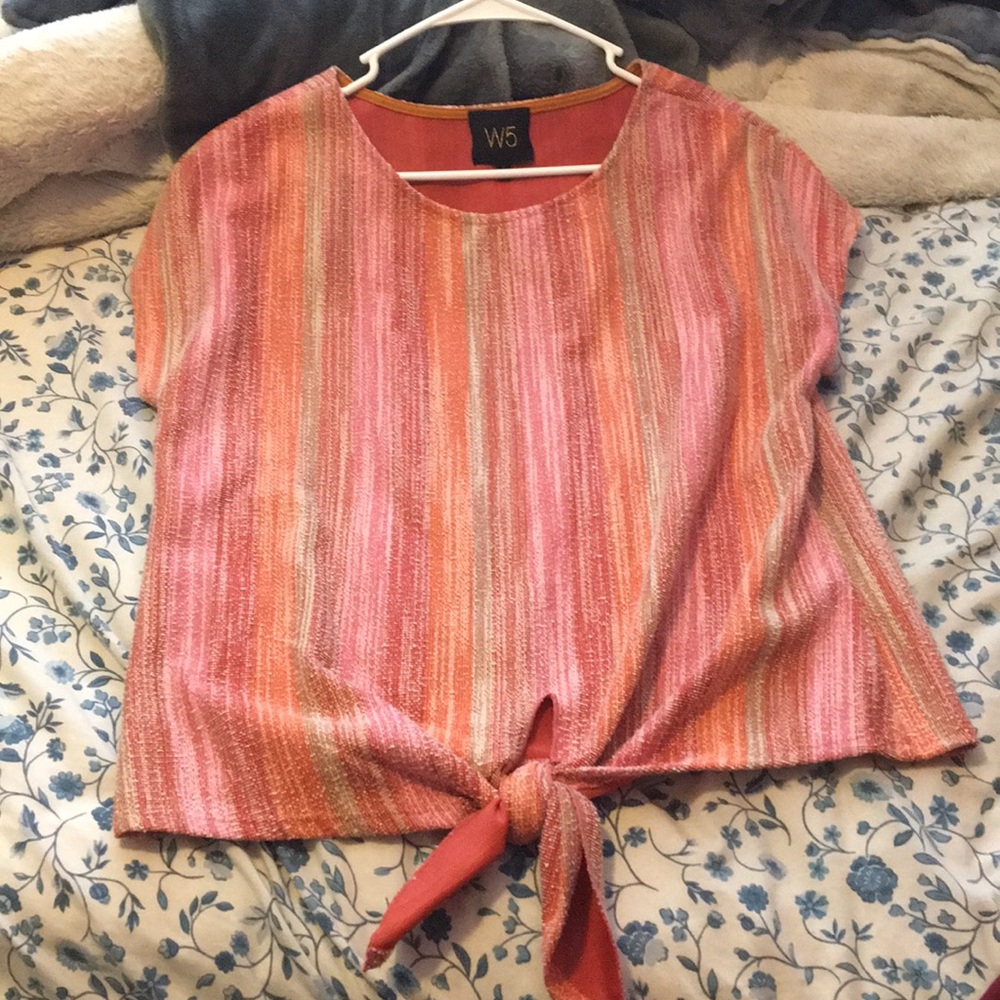 Tj Maxx pink blouse